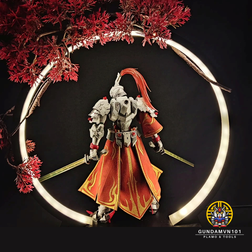 ÁO CHOÀNG UY VIỄN THỨC TRẮNG ĐỎ MNP XH07 MOTOR NUCLEAR WEIYUAN TRAINEE SWORD FIGHTING - phụ kiện mô hình - Ảnh 3