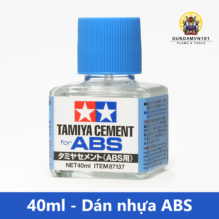 KEO TAMIYA CEMENT FOR ABS - Keo chuyên dụng dán nhựa mô hình lắp ráp gundam - Ảnh 2