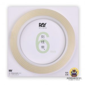 BĂNG KEO KẺ LẰN CHÌM CAO CẤP RAY STUDIO HARD EDGE SCRIBING TAPE - Dụng cụ chisel dao kẻ khắc tạo lằn chìm mô hình gundam