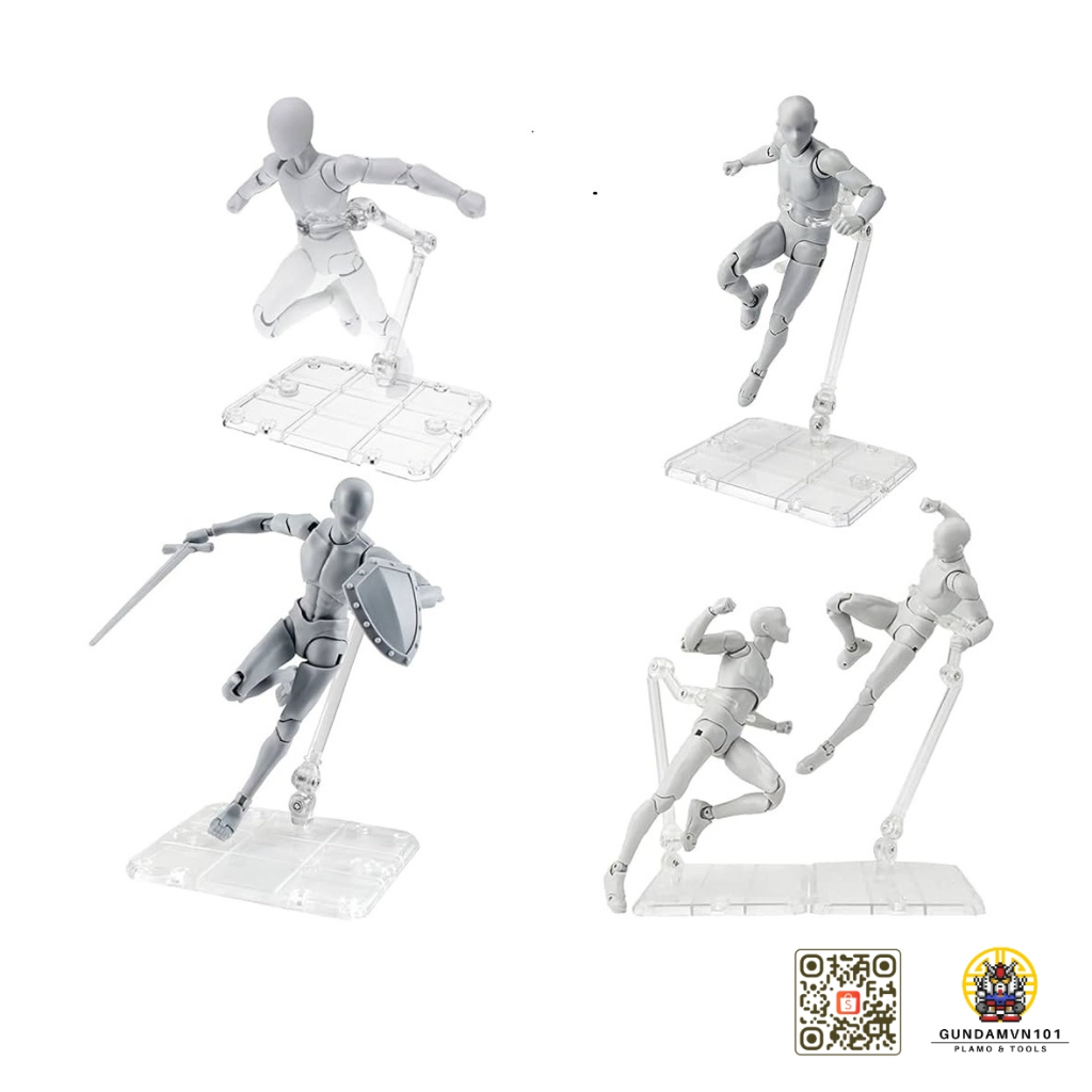 ĐẾ TRƯNG BÀY DALIN DL STAGE ACT LX 2.0 - Giá đỡ gundam figure shf figma nendoroid action base mô hình lắp ráp SMP HG RG - Ảnh 3