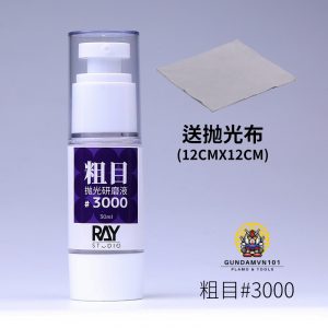 DUNG DỊCH ĐÁNH BÓNG CAO CẤP RAY STUDIO POLISHING COMPOUND - Dụng cụ chà nhám mô hình nhựa resin doll gundam gunpla