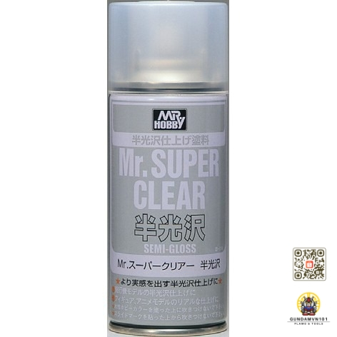 SƠN TOPCOAT MR.HOBBY BẢO VỆ MÔ HÌNH GLOSS FLAT MATT UV CUT - phủ clear trong mờ chống ố gundam figure doll transformer