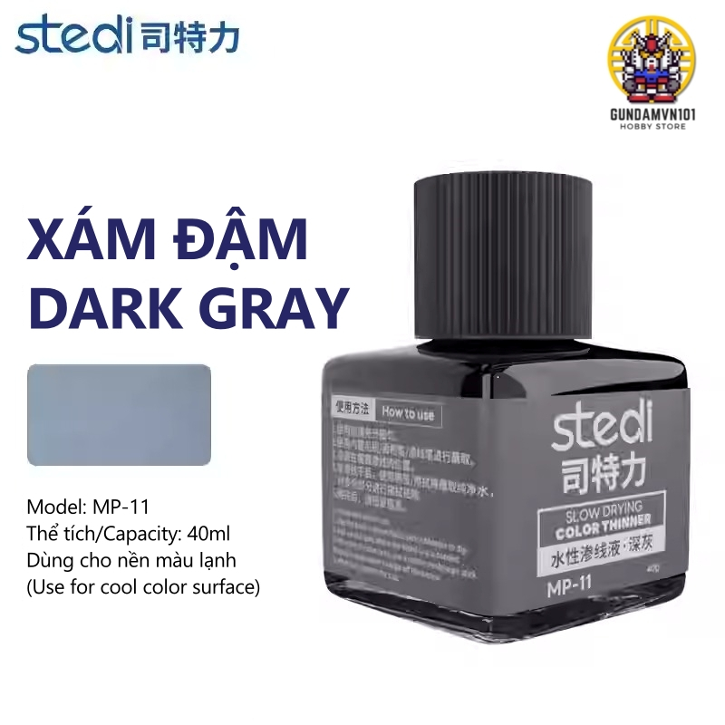 DUNG DỊCH KẺ LẰN CHÌM STEDI PANEL LINE - Dung dịch liner accent kẻ lằn chìm gốc nước mô hình gundam