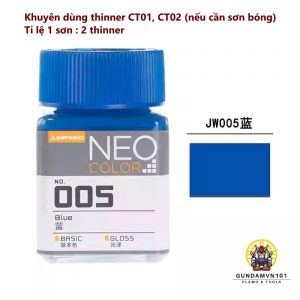 SƠN JUMPWIND MÀU CƠ BẢN NEO COLOR GỐC LACQUER - airbrush mô hình gundam figure warhammer anime