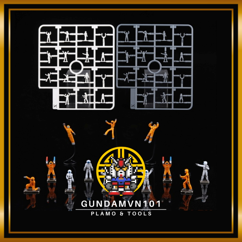 MÔ HÌNH 1/100 ALEX MS FIGURE PILOT CÔNG NHÂN KỸ SƯ PHI HÀNH GIA GUNDAM phụ kiện nhân vật công xưởng domain base diorama