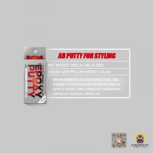 PUTTY AB DẠNG ĐẤT SÉT HOBBY MIO - Keo epoxy trám lỗ xước tạo hình mô hình gundam figure bjd doll