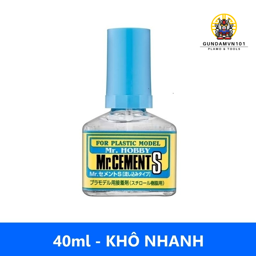 KEO CEMENT MR.HOBBY MR.CEMENT S - Keo dán nhựa mô hình lắp ráp gundam mr.hobby - Ảnh 3
