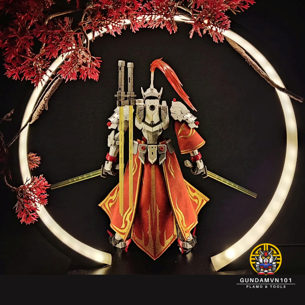 ÁO CHOÀNG UY VIỄN THỨC TRẮNG ĐỎ MNP XH07 MOTOR NUCLEAR WEIYUAN TRAINEE SWORD FIGHTING - phụ kiện mô hình - Ảnh 5