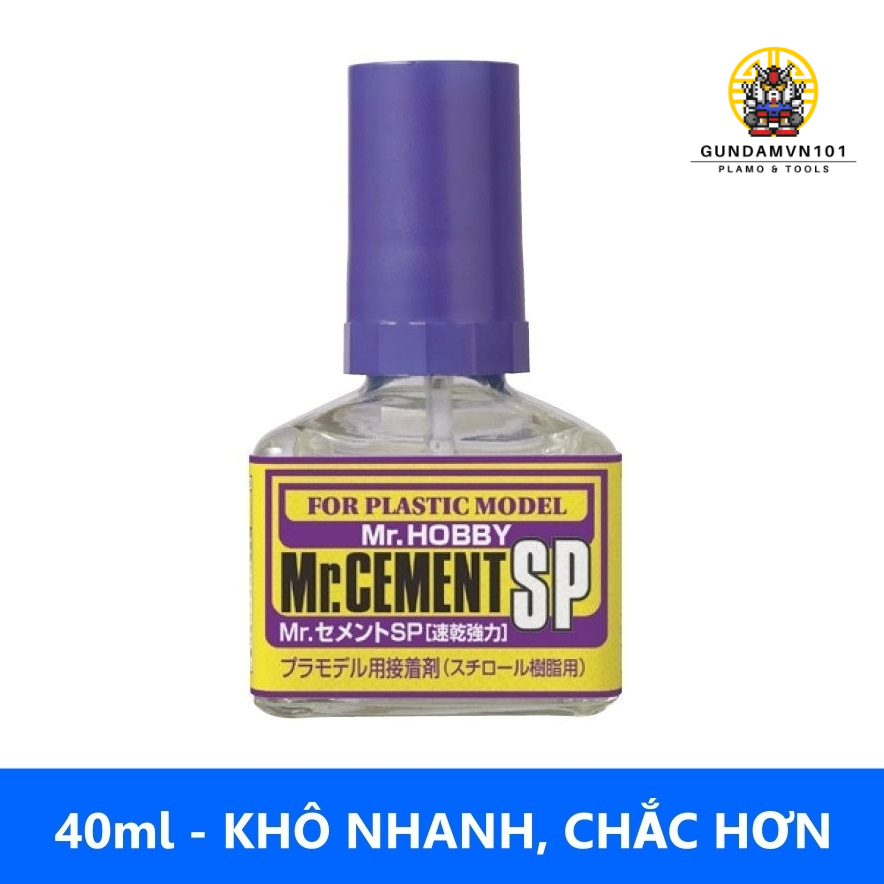 KEO CEMENT MR.HOBBY MR.CEMENT SP - Keo dán nhựa mô hình lắp ráp gundam mr.hobby - Ảnh 2