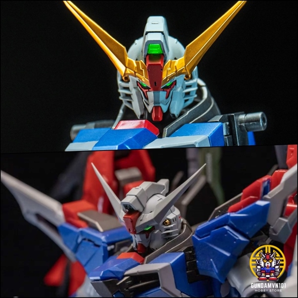 MÔ HÌNH MINERVA 1/100 FATE DESTINY HEAD (MG 8828 MC METAL BUILD) đầu thay thế lắp ráp keycap gundam bàn phím cơ - Ảnh 4