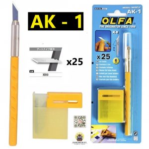 DAO OLFA NHẬT BẢN AK-1 AK-5 10B 216BY - Dao trổ kỹ thuật cắt giấy handmade diy gọt nhựa nhựa thừa mô hình Gundam Gunpla