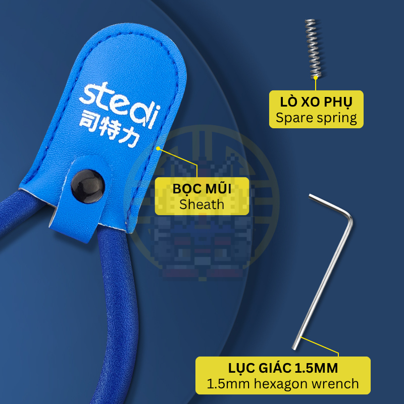 KỀM SƠ CẤP STEDI SINGLE-EDGE PLIERS MS-104 - Kìm 1 lưỡi chuyên dùng cắt nhựa dụng cụ lắp ráp mô hình - Ảnh 2
