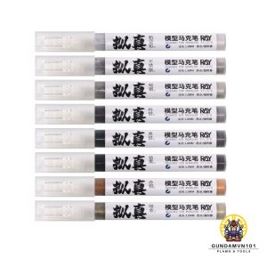 [MÃ EX-R / SET] BÚT SƠN CAO CẤP RAY STUDIO METALLIC REALITY MARKER EX GỐC NƯỚC - màu kim loại tô mô hình gundam marker