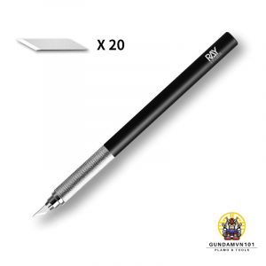 BỘ DAO CAO CẤP RAY STUDIO CÁN KIM LOẠI KÈM LƯỠI THÉP CARBON - mô hình gundam kỹ thuật cắt giấy diy khắc dấu