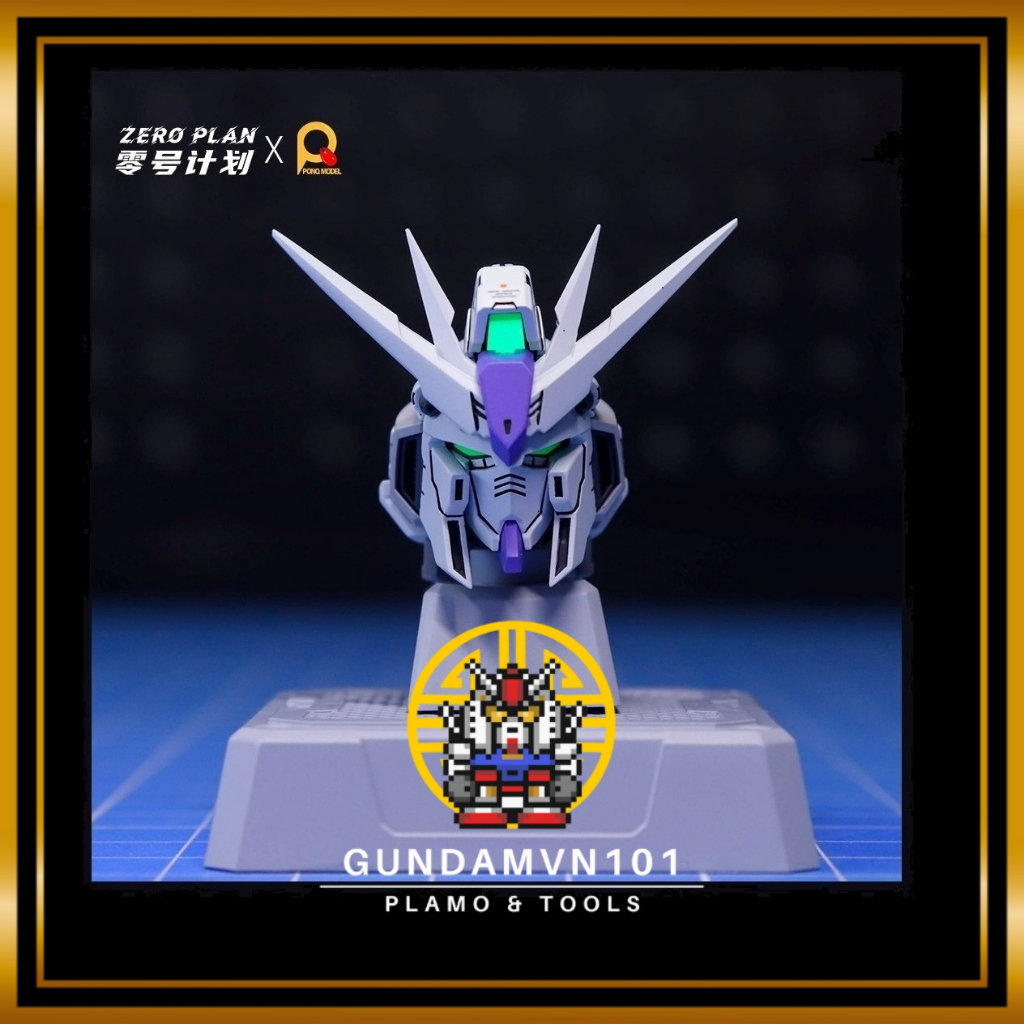 MÔ HÌNH ZERO PLAN 1/100 HI-NU HEAD (MG / V-TIGER / SKY DEFENDER) - đầu thay thế lắp ráp keycap hi nu gundam bàn phím cơ