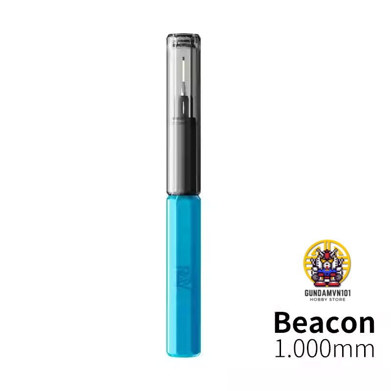 CHISEL CAO CẤP RAY STUDIO BEACON CÁN KIM LOẠI - Dụng cụ dao kẻ khắc tạo lằn chìm mô hình gundam