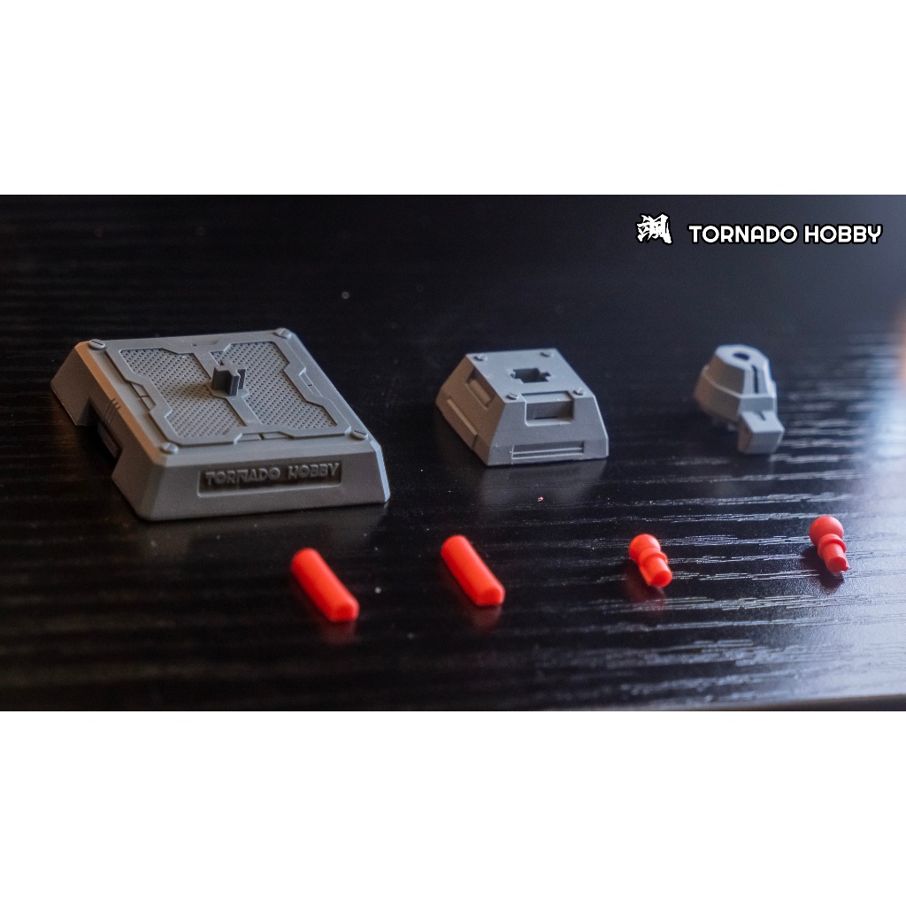 KEYCAP GẮN HEAD GUNDAM KÈM ĐẾ TRƯNG TORNADO HOBBY - lắp ráp keycap gundam bàn phím cơ - Ảnh 4